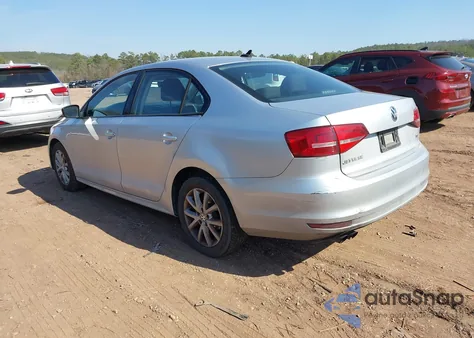 2015 Volkswagen Jetta 1.8T Se z USA, uszkodzony, nr VIN 3VWD17AJXFM252534